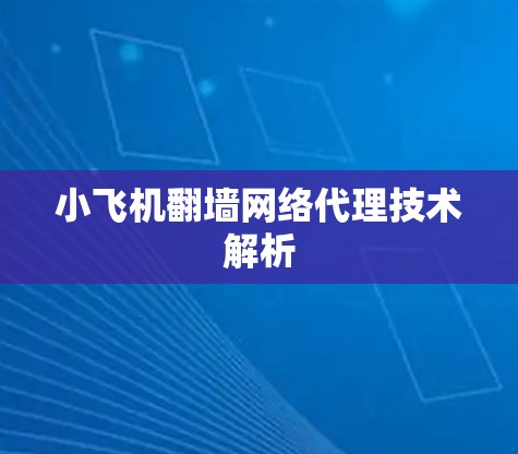 小飞机翻墙网络代理技术解析 小飞机翻墙网络代理技术解析