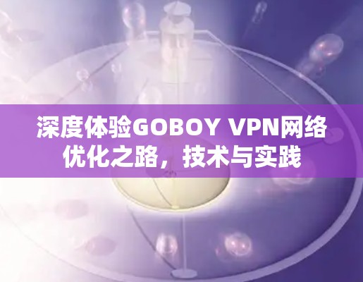 深度体验GOBOY VPN网络优化之路,技术与实践