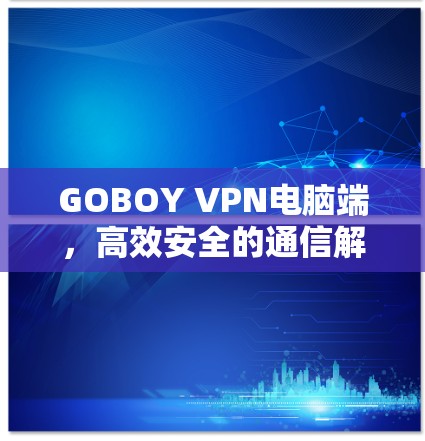 GOBOY VPN电脑端,高效安全的通信解决方案