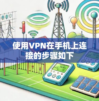 使用VPN在手机上连接的步骤如下