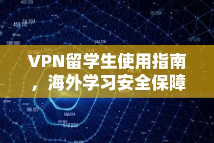 VPN留学生使用指南,海外学习安全保障方案