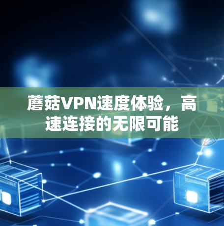 蘑菇VPN速度体验,高速连接的无限可能