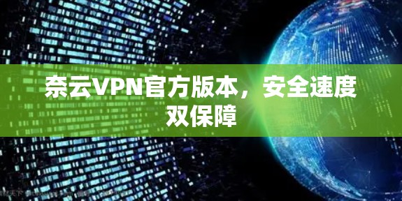 奈云VPN官方版本,安全速度双保障
