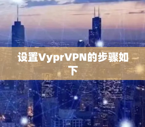 设置VyprVPN的步骤如下