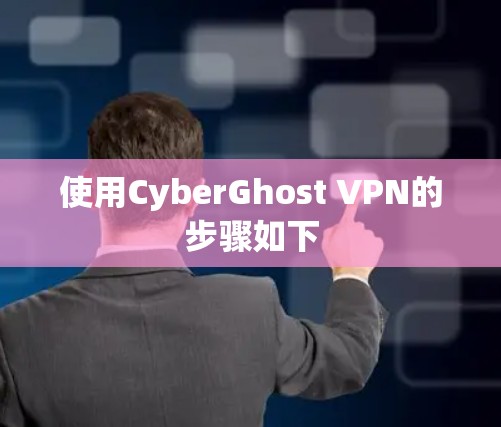 使用CyberGhost VPN的步骤如下