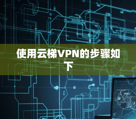使用云梯VPN的步骤如下