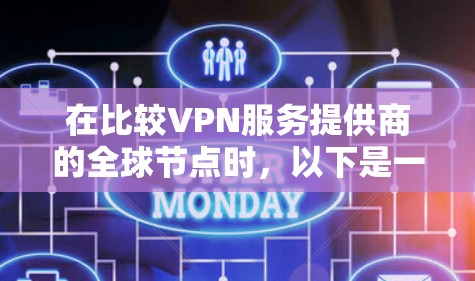 在比较VPN服务提供商的全球节点时,以下是一些关键因素和总结,帮助你做出明智的选择