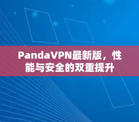 PandaVPN最新版，性能与安全的双重提升