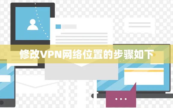 修改VPN网络位置的步骤如下