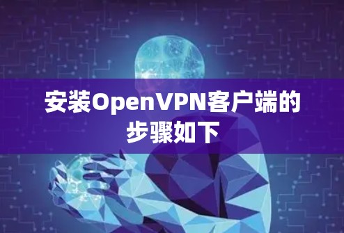 安装OpenVPN客户端的步骤如下
