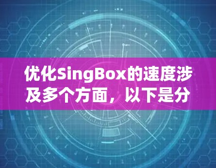 优化SingBox的速度涉及多个方面，以下是分步的优化方案