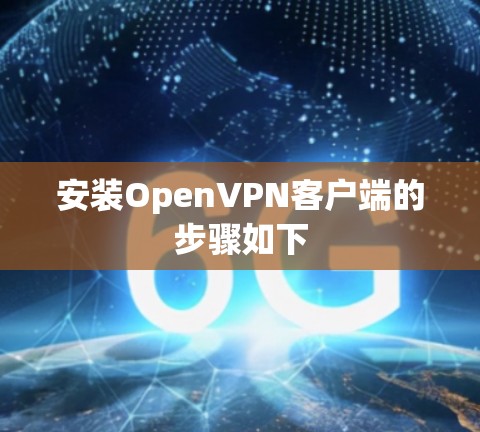 安装OpenVPN客户端的步骤如下 安装OpenVPN客户端的步骤如下