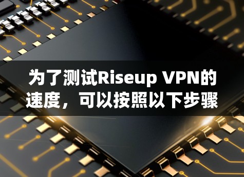 为了测试Riseup VPN的速度，可以按照以下步骤进行