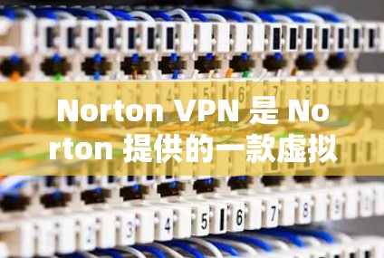 Norton VPN 是 Norton 提供的一款虚拟专用网络(VPN)服务,用于保护你的隐私和安全,确保你的网络连接更加私密。以下是使用 Norton VPN 的电脑步骤 Norton VPN 是 Norton 提供的一款虚拟专用网络(VPN)服务,用于保护你的隐私和安全,确保你的网络连接更加私密。以下是使用 Norton VPN 的电脑步骤