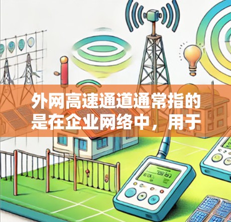 外网高速通道通常指的是在企业网络中,用于快速连接外网(即互联网)的专用通信通道。这种通道通常采用高速的网络传输技术,旨在提供高速度、低延迟的数据传输服务,确保企业内部网络与外部网络之间的高效通信 外网高速通道通常指的是在企业网络中,用于快速连接外网(即互联网)的专用通信通道。这种通道通常采用高速的网络传输技术,旨在提供高速度、低延迟的数据传输服务,确保企业内部网络与外部网络之间的高效通信