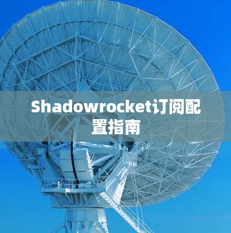 Shadowrocket订阅配置指南 Shadowrocket订阅配置指南