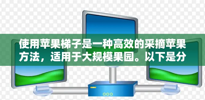 使用苹果梯子是一种高效的采摘苹果方法，适用于大规模果园。以下是分步骤的使用指南