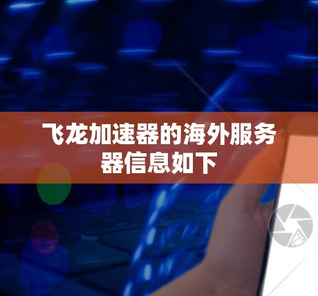飞龙加速器的海外服务器信息如下