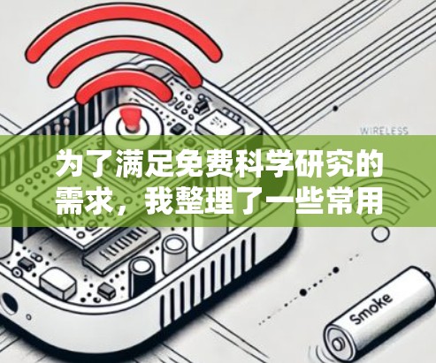 为了满足免费科学研究的需求,我整理了一些常用且实用的工具,涵盖了数据处理、分析、可视化、文献管理和协作等多个方面。以下是这些工具的详细分类和推荐 为了满足免费科学研究的需求,我整理了一些常用且实用的工具,涵盖了数据处理、分析、可视化、文献管理和协作等多个方面。以下是这些工具的详细分类和推荐