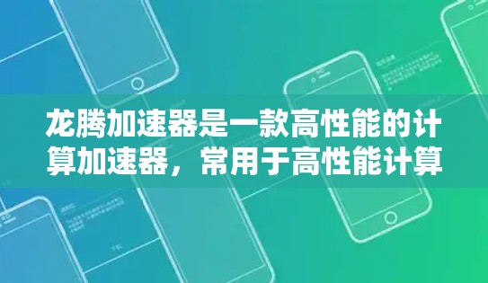 龙腾加速器是一款高性能的计算加速器,常用于高性能计算(HPC)数据处理、科学模拟等领域。以下是一些常见的使用教程和步骤,供您参考 龙腾加速器是一款高性能的计算加速器,常用于高性能计算(HPC)数据处理、科学模拟等领域。以下是一些常见的使用教程和步骤,供您参考