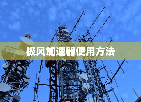 极风加速器使用方法