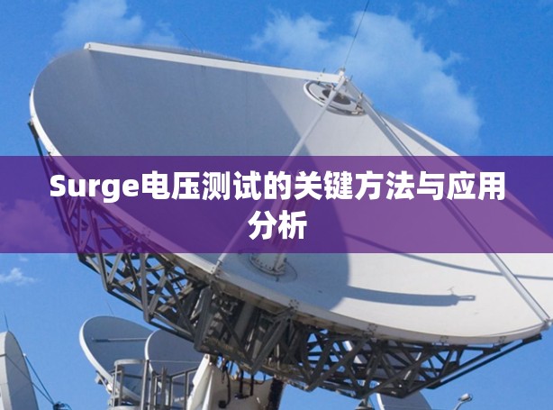 Surge电压测试的关键方法与应用分析 Surge电压测试的关键方法与应用分析