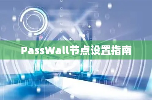 PassWall节点设置指南 PassWall节点设置指南
