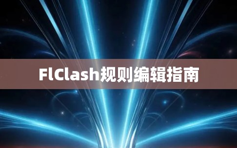 FlClash规则编辑指南