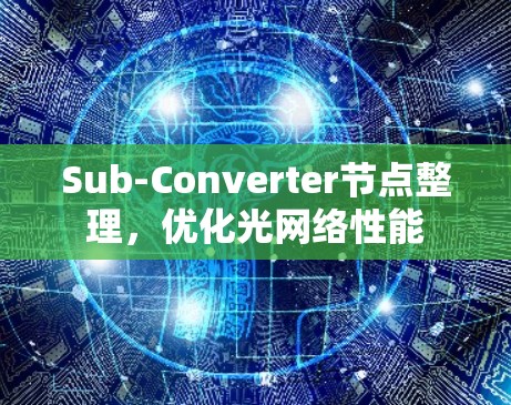 Sub-Converter节点整理,优化光网络性能 Sub-Converter节点整理,优化光网络性能