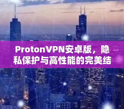 ProtonVPN安卓版,隐私保护与高性能的完美结合 ProtonVPN安卓版,隐私保护与高性能的完美结合