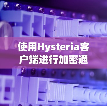 使用Hysteria客户端进行加密通信的步骤如下 使用Hysteria客户端进行加密通信的步骤如下