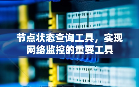 节点状态查询工具,实现网络监控的重要工具 节点状态查询工具,实现网络监控的重要工具