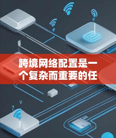 跨境网络配置是一个复杂而重要的任务,涉及多个步骤和考虑因素。以下是一个有条理的指南,帮助您完成跨境网络配置 跨境网络配置是一个复杂而重要的任务,涉及多个步骤和考虑因素。以下是一个有条理的指南,帮助您完成跨境网络配置