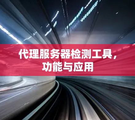 代理服务器检测工具,功能与应用 代理服务器检测工具,功能与应用