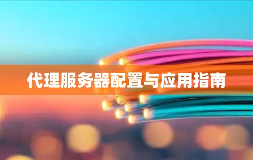 代理服务器配置与应用指南