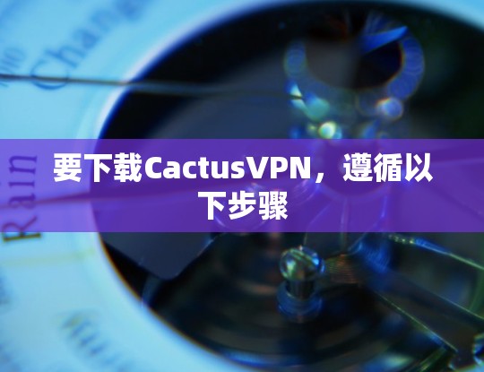 要下载CactusVPN,遵循以下步骤 要下载CactusVPN,遵循以下步骤