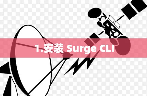 1.安装 Surge CLI 1.安装 Surge CLI